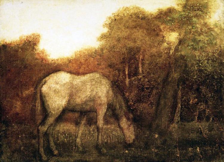 Albert Pinkham Ryder The Grazing Horse oil painting picture